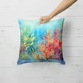 thumbnail image 2 of Seaweed Throw Pillow 18 in x 18 in, 2 of 5