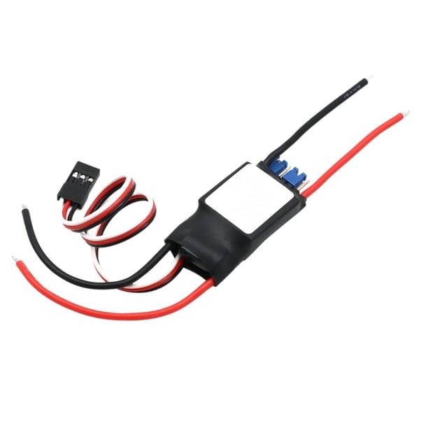 Motor RC con escobillas ESC 5 V/1 A Bec 2 KHz PWM Reemplazo Accesorios de alto rendimiento 30A