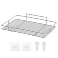 thumbnail image 2 of CSChome Hollow Design Router Shelf Wall-mounted Rack Organizer Shelf - No-drill, Hollow Out Design, Strong Load Bearing Storage Rack for Home Supplies, 2 of 7