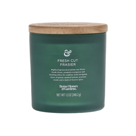 Better Homes & Gardens Fresh Cut Frasier 12oz Scented 2-wick Candle