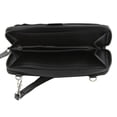 thumbnail image 4 of Gold Coast Black Braided Trim Handbag and Matching Smartphone Wristlet, 4 of 9