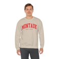 thumbnail image 6 of Montauk New York Sweatshirt Gifts Crew Neck Shirt Long Sleeve Unisex, 6 of 7