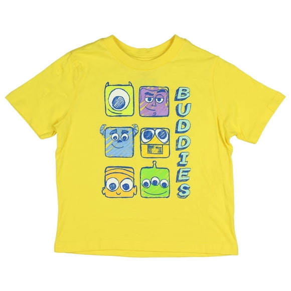 Disney T-Shirt Garçon Tout-Petit Boîtes de Amis, 3T