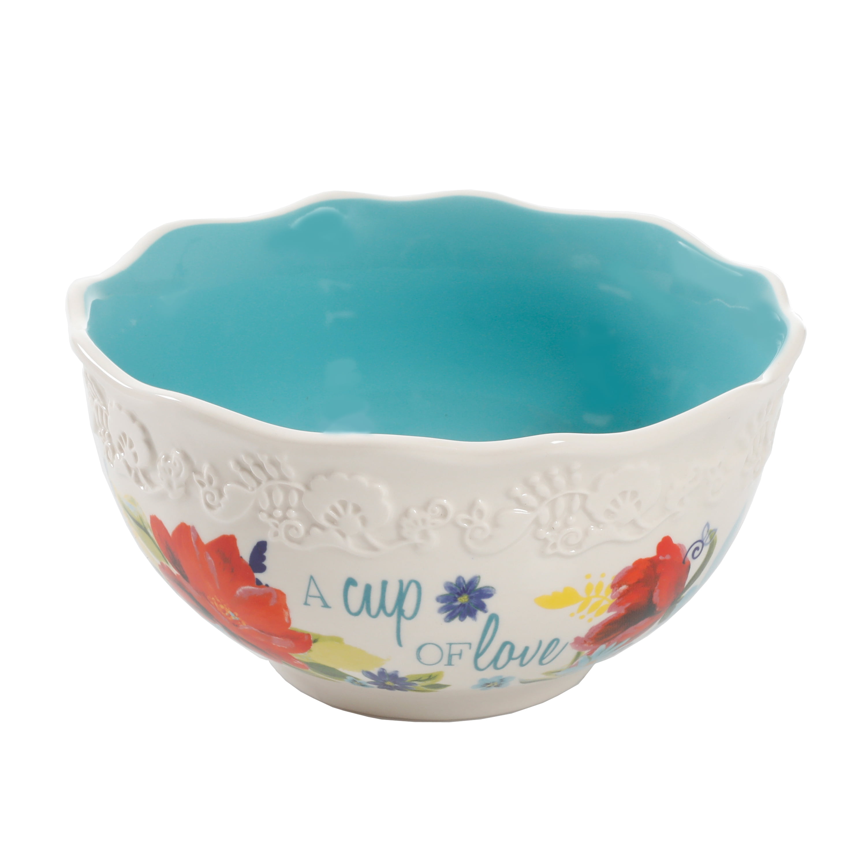 The Pioneer Woman Celia 3-Piece Sentiment Serving Bowl Set