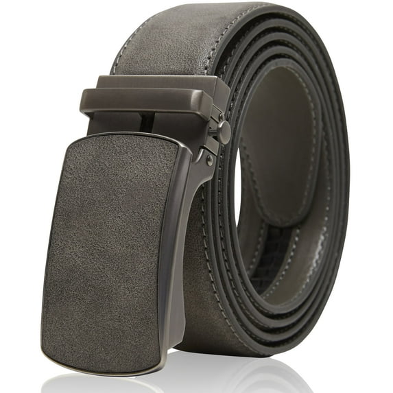 Mens Belt Leather Ratchet Belts For Men Casual & Dress Belt With Adjustable Automatic Buckle