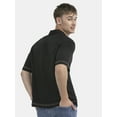 thumbnail image 3 of No Boundaries All Gender Pride Boxy Fit Cropped Button Front Shirt, Men's Sizes XS-5XL, 3 of 5