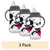 (3 pack) NUK First Choice Mickey Mouse Large Learner Cup, 10 oz, 1 Pack
