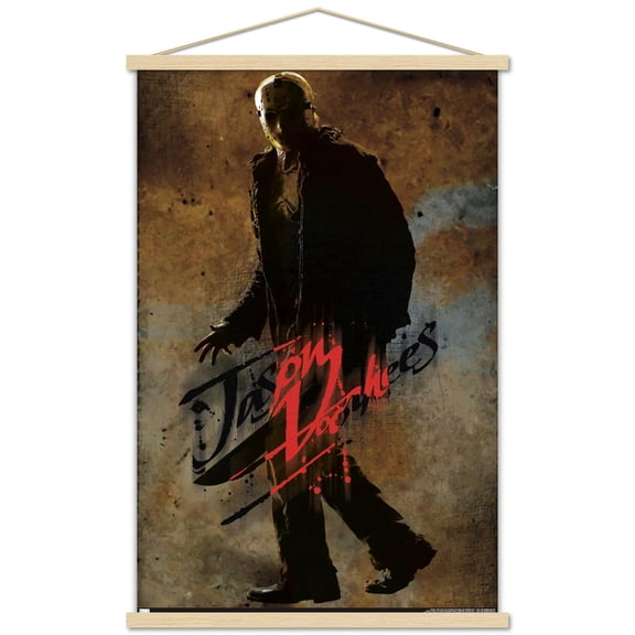 Friday the 13th - Jason Wall Poster with Magnetic Frame, 22.375" x 34"