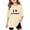 Beige, variant on Little T Shirts For Girls Graphic Short Sleeve Casual Crewneck For Outdoor Birthday Shirt Size 7-8T