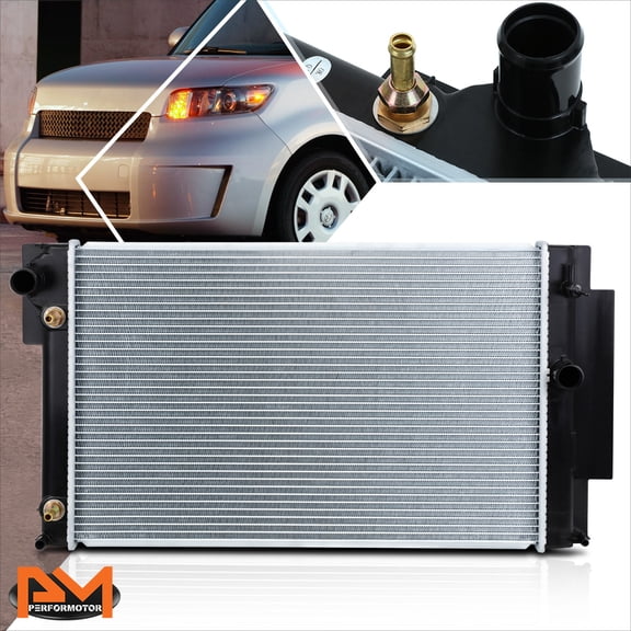 PM PERFORMOTOR Aluminum Core OE Factory Replacement Radiator for 08-15 Scion xB AT DPI-13001