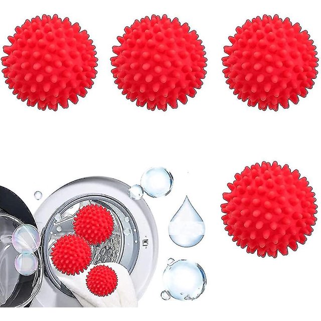 Pack de 4 bolas secadoras, bolas secadoras fragancia, bolas secadoras para secadoras de ropa, bolas