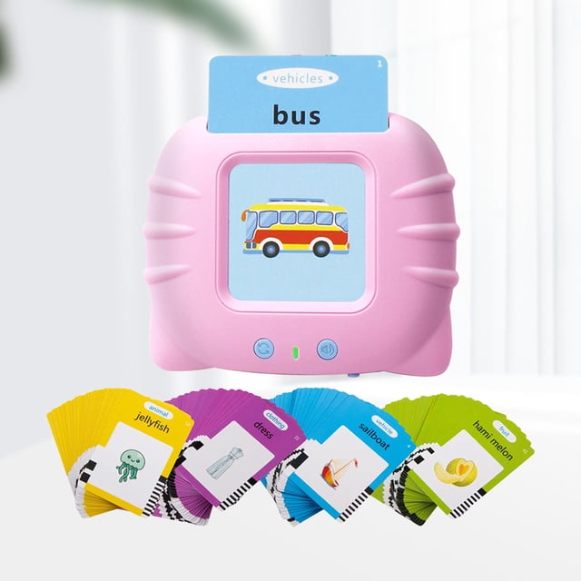 Aprende palabras en inglés juguetes educativos portátiles para niños actividad interactiva regalo Wdftyju Libre de BPA