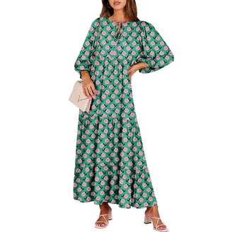 Blair Womens Short-Sleeve Smocked Challis Dress - Walmart.com Blair Womens Short-Sleeve Smocked Challis Dress - Walmart.com