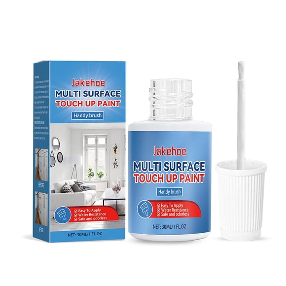 30ml Bath Enamel Paint, White Enamel Touch Up Paint, Tile Repair Paint, Quick Dry Bath Enamel Repair, for Repairing Small Scratches Defects And Cracks, Fit for Kitchen, Bathroom, Fridge, Shower, Sink