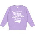 thumbnail image 2 of Inktastic Someone in North Carolina Loves Me Toddler Sweatshirt, 2 of 4