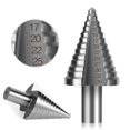 thumbnail image 5 of Taladro de escalera con escalones, vástago redondo, taladro de flauta recta, herramientas de corte de madera y Metal para carpintería, máquina perforadora, 5 of 5