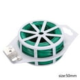 thumbnail image 1 of Fiudx Alambre para Jardín, Hierro Recubierto de Plástico, Diseño Resistente y Flexible, Bridas Reutilizables para Plantas, Cables y Más, Color Verde, Longitud de 20 M, 50 M o 100 M, Uso Doméstico Ver, 1 of 4