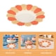 thumbnail image 5 of 50 platos de papel desechables con forma de flor para fiestas, picnics, 5 of 5