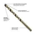 thumbnail image 3 of Juego de brocas BOSCH CO21B de metal cobalto M42 de 21 piezas con funda, 3 of 7