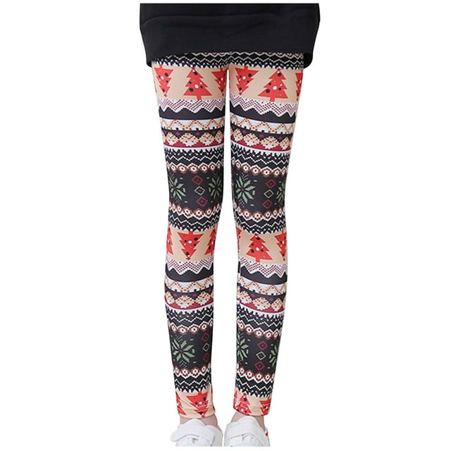 Birdeem Baby Girls Printed Milk Silk Pattern Leggings Comfortable Slim Cropped Trousers