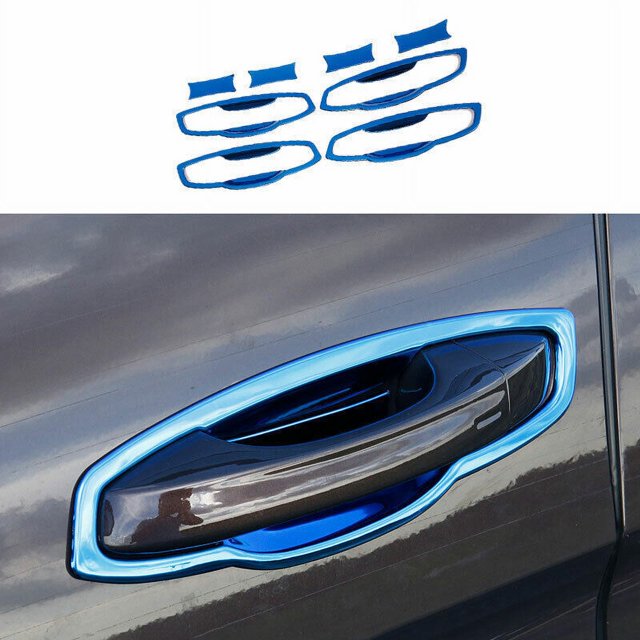 for VW Atlas 2018 - 2023 Blue Steel Exterior Door Cover Trim -