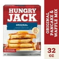 thumbnail image 2 of Hungry Jack Original Pancake Mix and Waffle Mix, 32 oz Box, 2 of 14