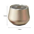 thumbnail image 3 of Meitianfacai Decorative Bluetooth Speaker, Mini Luxurious Speaker, Outdoor Portable Speaker, 3 of 7