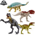 thumbnail image 2 of Figura de dinosaurio articulada con diseño de tiranosaurio escorpión negro original de Jurassic World, juguetes para niños, figuras de anime para Navidad, 2 of 5