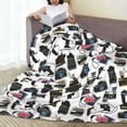 thumbnail image 6 of Zufioo Cool Camera Fleece Blanket Queen Size,Plush Bed Blanket,Ultra Soft Throw Blanket,Plush Fuzzy Cozy Blanket Perfect for Bed,Couch-40"x30", 6 of 7