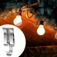 thumbnail image 5 of 200 Pcs Christmas Light Clips Metal Gutter Hooks for Outdoor Xmas Hangers for Shingles Roof Seasonal Lighting Gutter Clips Hanging Festival Xmas Outside Decoration, 5 of 6