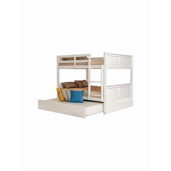 Litera Bright Matrimonial Madera Blanca REMATESMX Contemporaneo