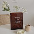 thumbnail image 1 of Acrylic Book Vase Flower Arrangement Ware, 1 of 5