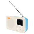 thumbnail image 4 of Radio digital portátil multifuncional DAB DAB FM R con pantalla LCD de 2,4 pulgadas y ajuste de hora para hogares de ancianos., 4 of 14