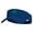 Royal, variant on Green Leaf Embroidered Cotton Twill Sun Visor - White OSFM