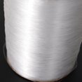 thumbnail image 4 of 1 rollo 650 metros 0.8 mm Cordón fuerte y elástico Cristal ente Hilo elástico Cordón de abalorios pa manualidades Fabricación de colles de Blanco Baoblaze Fabricación de joyas con cuerdas elásticas, 4 of 8