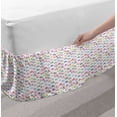 thumbnail image 2 of Cars Bed Skirt, Various Types of Vehicles Bus Truck Garbage Truck Sports Car Vibrant Colored Design, Elastic Bedskirt Dust Ruffle Wrap Around for Bedding Decor, 4 Sizes, Multicolor, by Ambesonne, 2 of 2