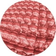 thumbnail image 1 of Ahgly Company Tapis d'Intérieur Lavable en Machine Carré Rouge, 3 Pieds Carré, 1 of 7