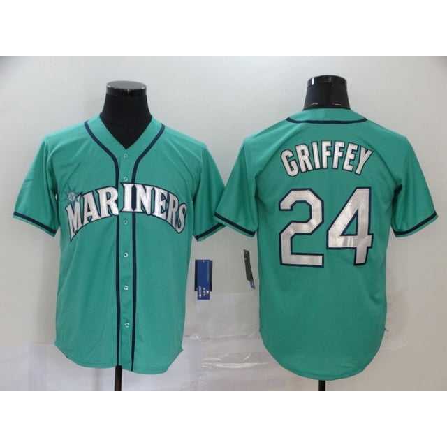 Baseball Jersey Mariners Fan Edition Mariners 24# Griffey 44# Copy Player Name Jersey -GTV