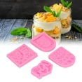 thumbnail image 1 of Molde de pastel de hadas, 4pcs reutilizable fácil para demould de hada jardín moho de alimentaciónón silicona para panadería para el hogar para gelatina de Dulces, 1 of 7