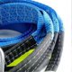 thumbnail image 3 of Car Towing Rope 5meters 8T Load Bearing Polyester Material Heavy Duty Tow Strap with Hooks for Emergency Blue Reflective and Gloves, 3 of 4