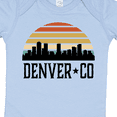 thumbnail image 4 of Inktastic Denver Colorado Skyline Vintage Boys or Girls Baby Bodysuit, 4 of 5
