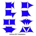 thumbnail image 7 of Triangle Sun Shade Sail, 8'x8'x8', Sand UV Block Sunshade Cloth, for Backyard Yard Deck Patio Garden Outdoor Activities and Facility, 7 of 7