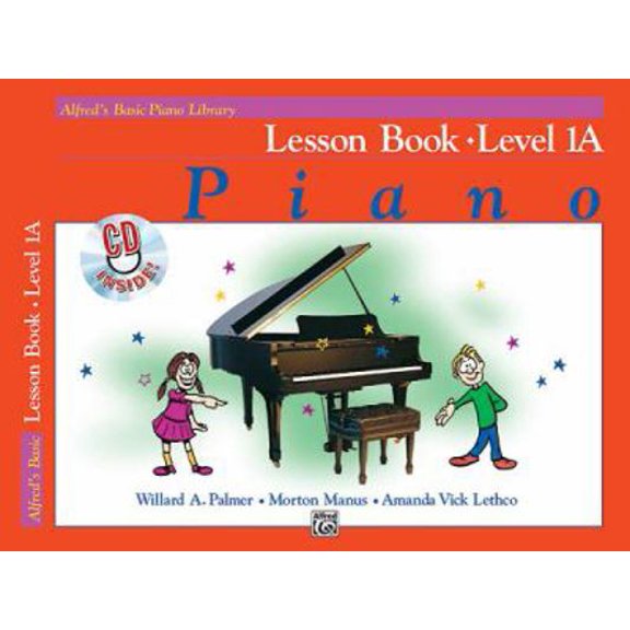 Pre-Owned Alfred's Basic Piano Library Lesson Book, Bk 1a: Book & CD (Paperback) 0739024833 9780739024836