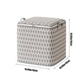 thumbnail image 5 of Clearance Under $5! InsCrazy Storage Bins with Lids Non-woven Zipper With Handles Oversized Moving Packing Bag Large-capacity Clothes Comforter Blankets and Pillows Storage Bags on Clearance, 5 of 8