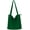 Green, variant on Kukuzhu Corduroy Tote Bag for Women Casual Shoulder Bags Large Hobo Tote Handbag Shopping Work Bag with Pockets