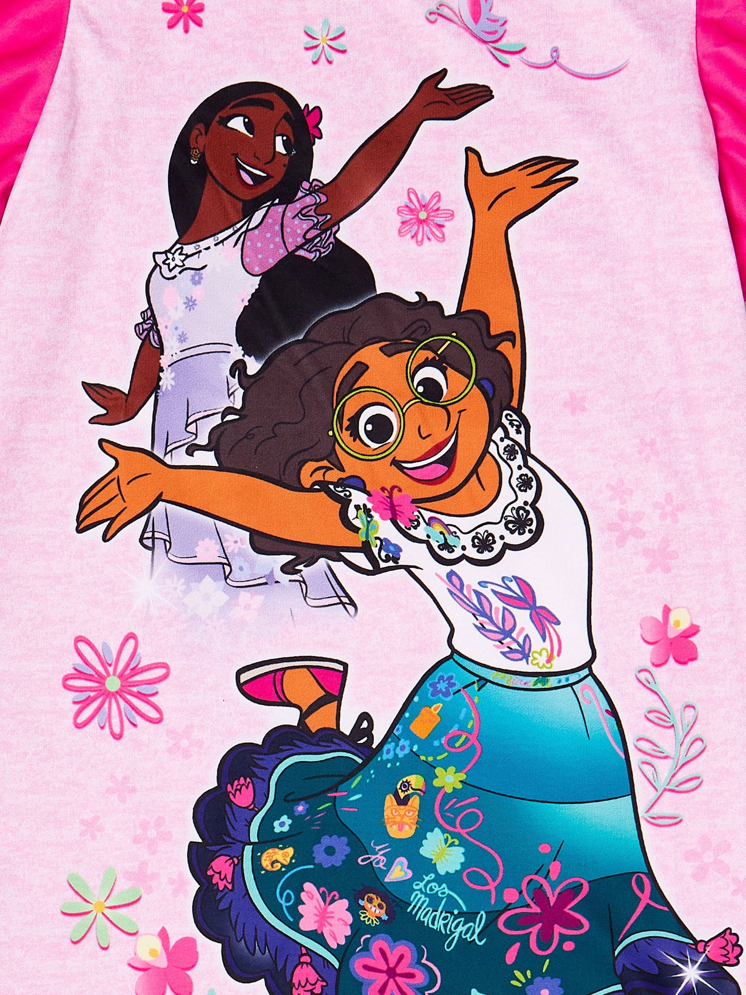 Disney Encanto Girls Short Sleeve Pajama Nightgown, Sizes 4-10