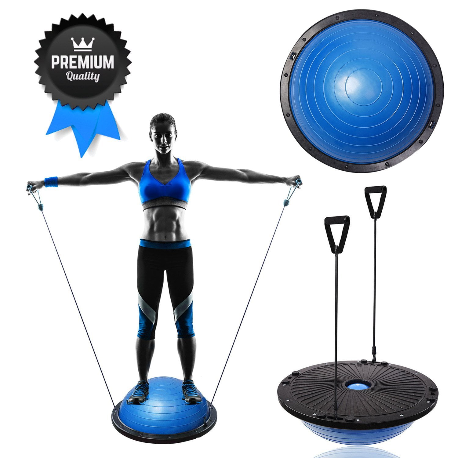 Koval Inc. Balance Trainer Fitness Exercise Workout Half