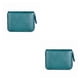 thumbnail image 1 of Sonducket monedero hombre bolsa de dinero corta mini billetera bolsillo tarjetero de bloqueo rfid gran capacidad para bolsa de negocios azul Azul 2piezas, 1 of 6