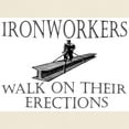 thumbnail image 3 of CafePress - Ironworkers Walk On Their Ere Light T Shirt - Men's Classic Graphic T-Shirt, 3 of 4