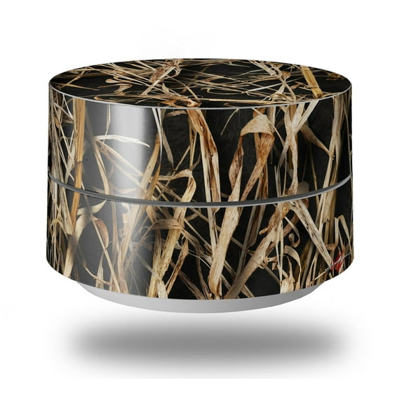 Skin Decal Wrap for Google WiFi Original WraptorCamo Grassy Marsh Camo Dark Gray (GOOGLE WIFI NOT INCLUDED) by WraptorSkinz